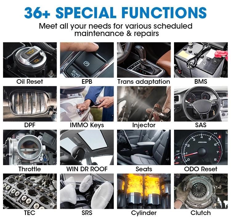 Autel Maxicom Mk808 OBD2 Scanner Automatic Transmission Diagnostic Tools Autel Scanner Maxicom Mk808