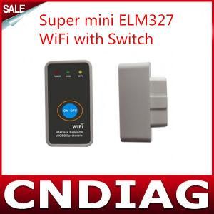 2013 Super Mini Elm327 WiFi with Switch Work with iPhone OBD-II OBD Can Code Reader Tool