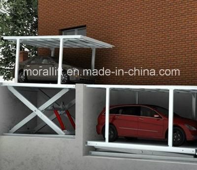 Inground Double Deck Scissor Car Lift