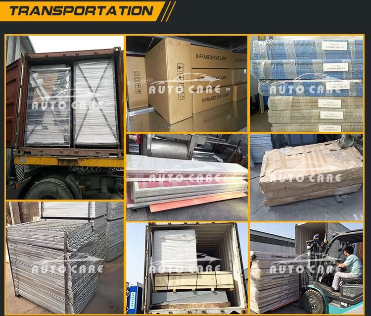 15m Ce Customized Truck Paint Booth and Bus Spray Booth