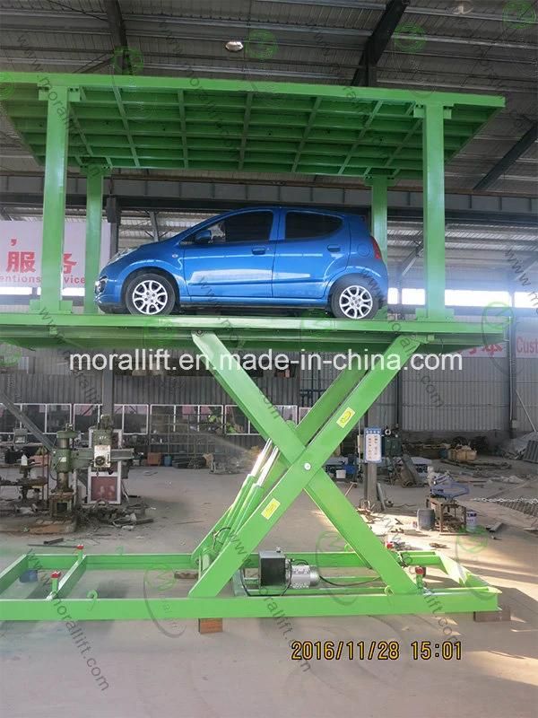 Heavy Load Hydraulic Scissor Car Parking Lift for Sale