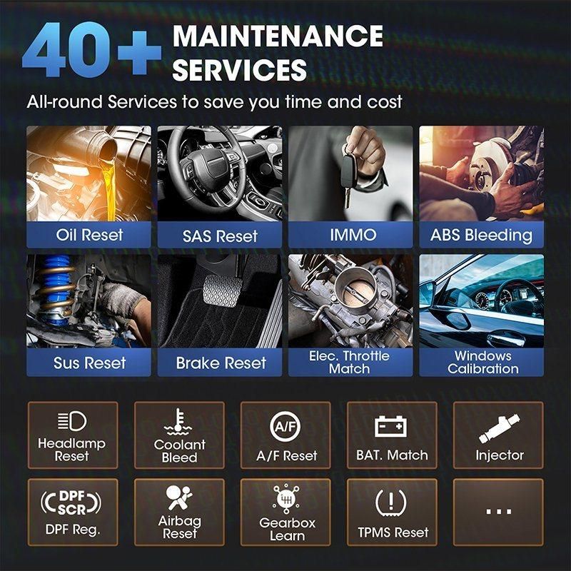 Launch X431 Pad III Pad 3 Auto Full System Diagnostic Tool 30+ Reset Service ECU Coding Supports Online ECU Programming Smart Box