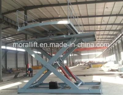 CE Approved Scissor Car Lift Platform with Low Price