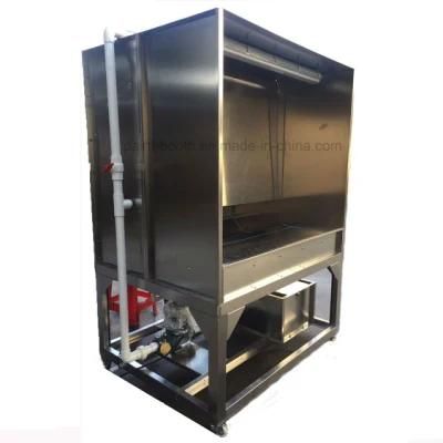Infitech Hot Sale Environmental Economical Water Curtain Spray Booth for Small Parts