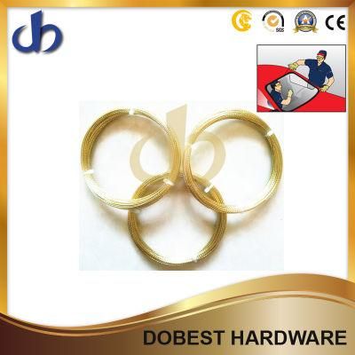 Excellent Quality 50m Windscreen Repair Gold Cut out Steel Wire