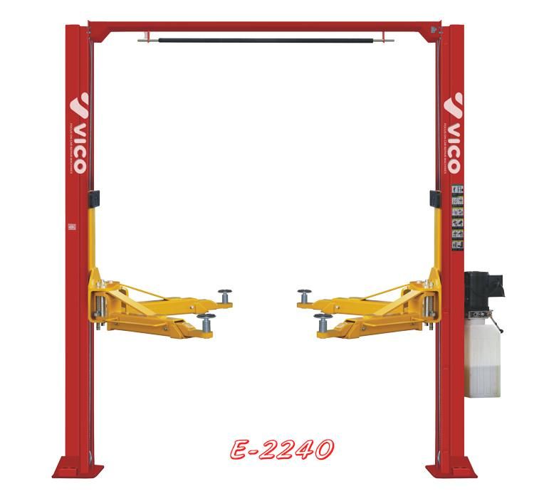 Vico Elght Bended Post Lift 4t Two Side Manual Release Car Lift Hydraulic Auto Hoist Lift
