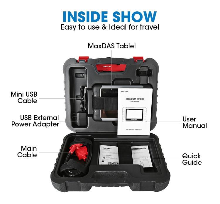 Diagnost Mx808 Autel Diagnostic Machine Mk808 Autel Maxicom All System OBD2