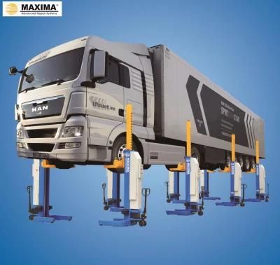 Maxima Heavy Duty Wireless Column Lift Free Connection Model FC85W
