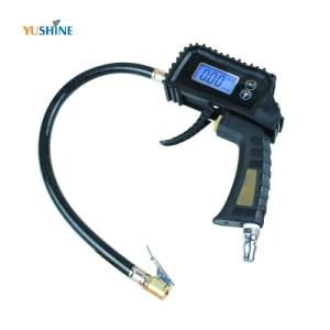 Metal Tire Inflator Gun with Pressue Gauge Air Release Button