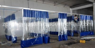 Ce Certificate Paint Spray Prep Station with PVC Curtain