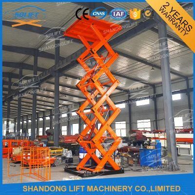 Chinese Manufacturer Customized Hydraulic Scissor Lift Table Stage