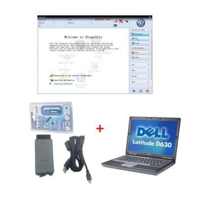 Best Quality VAS 5054A with Oki Chip VW Odis V7.2.1 Plus DELL D630 Laptop Ready to Use