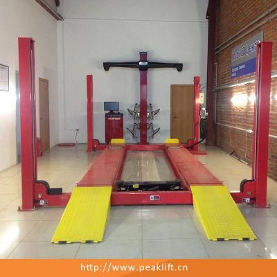 Cable-Drive Hydraulic Power Unit Four Post Car Lift with Ce (409A)