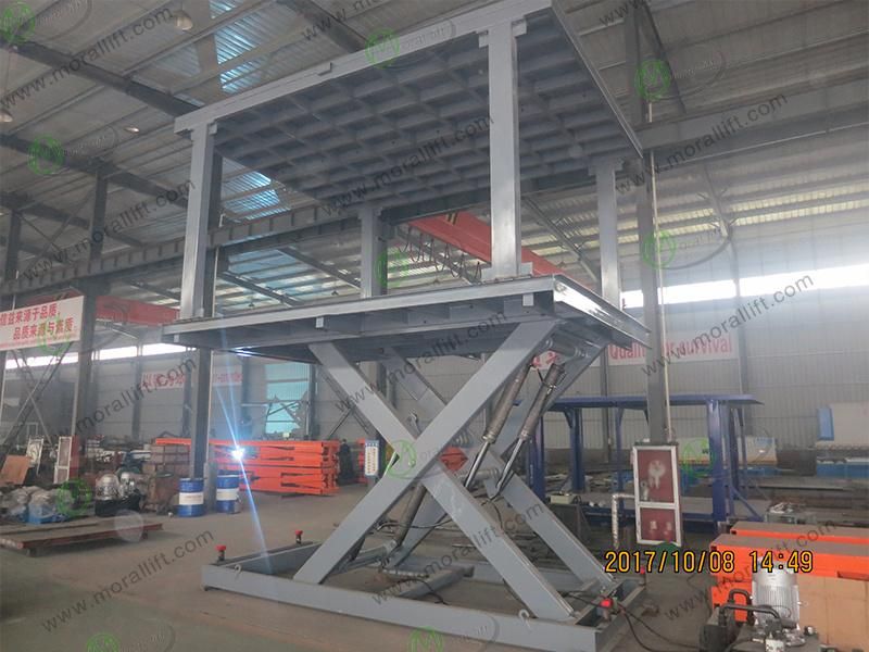 CE 2 Level Double Cars Parking Car Lift