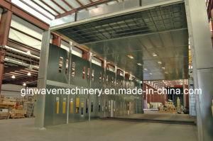 Large Industrial Bus Spray Booth