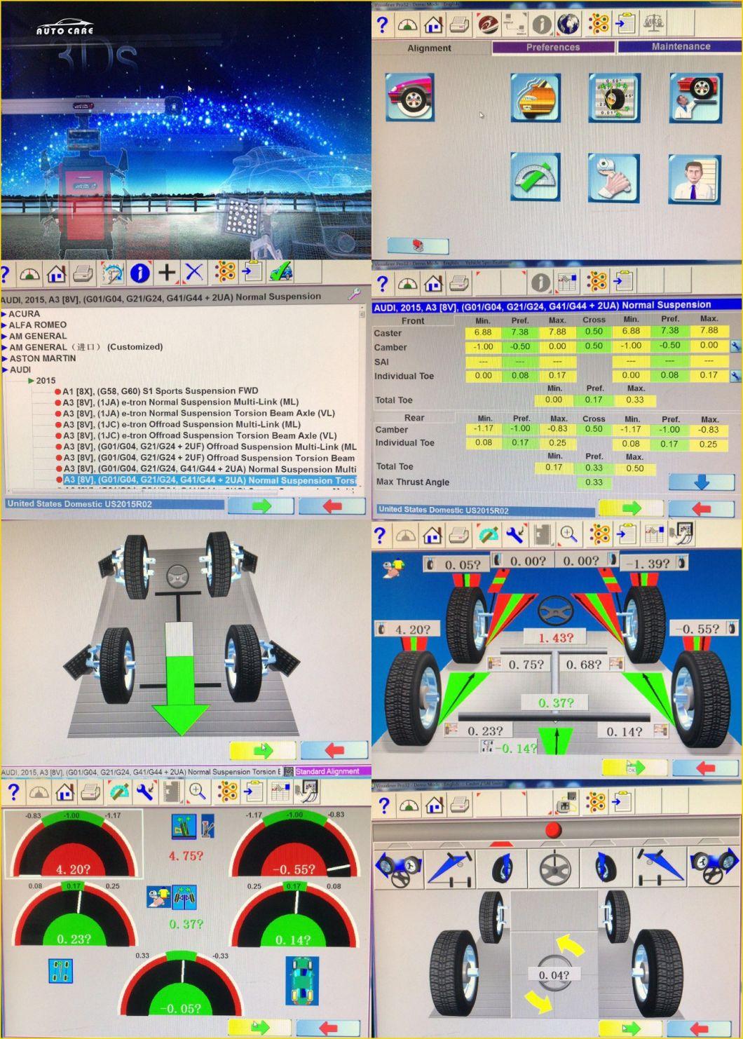 Economic 3D Wheel Aligner System for Sale