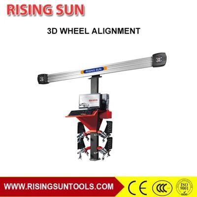 Manual Adjusted 3D Camera Steering Alignment for Auto Workshop