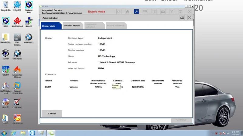 for BMW Icom A2 with V2022.03 Engineers Software