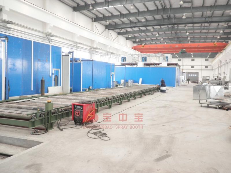 Paint Room for Wind Turbine Tower Heat Chamber Connection Booth for Paint and Bake Booth