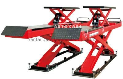 Super-Thin Wheel Alignment Car Lift Used Car Scissor Lift with Sub-Slide for Sale