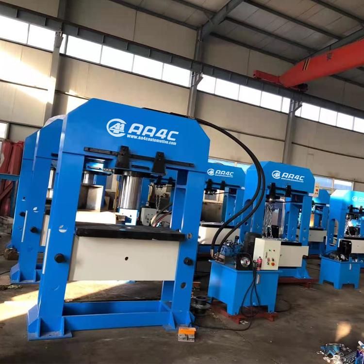 AA4c 100t 150t 200t Heavy Duty Electrical Hydraulic Shop Press with Moving Cylinder