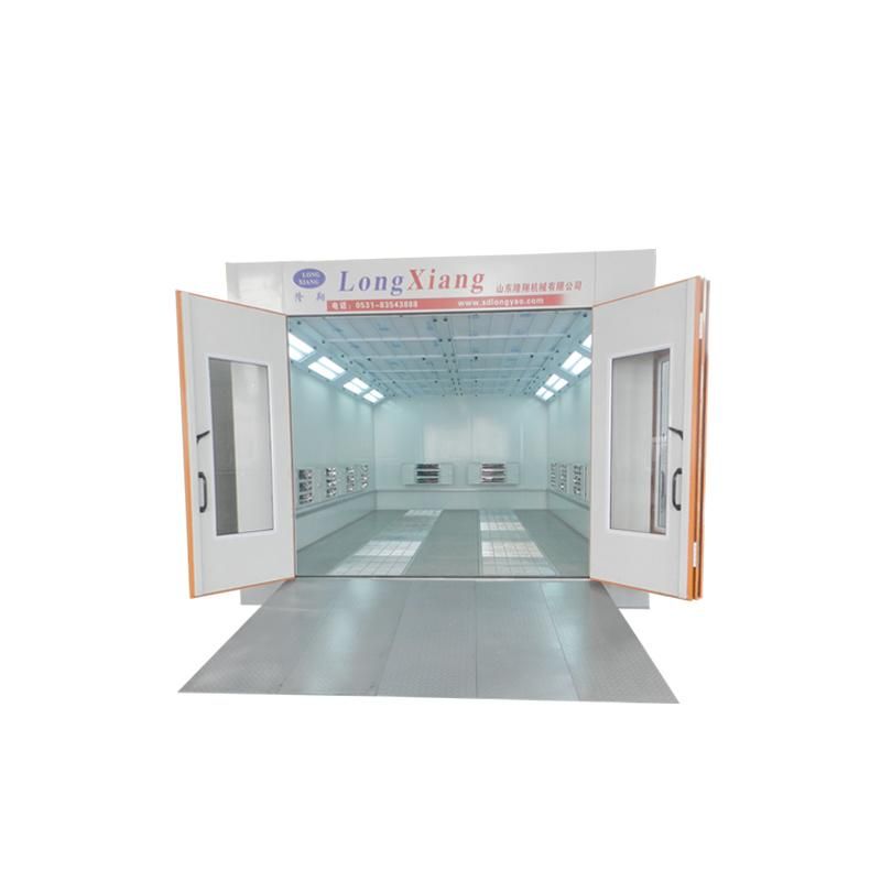 China Longxiang Brand Economic Car Spray Painting Room with Infrared Light Heating