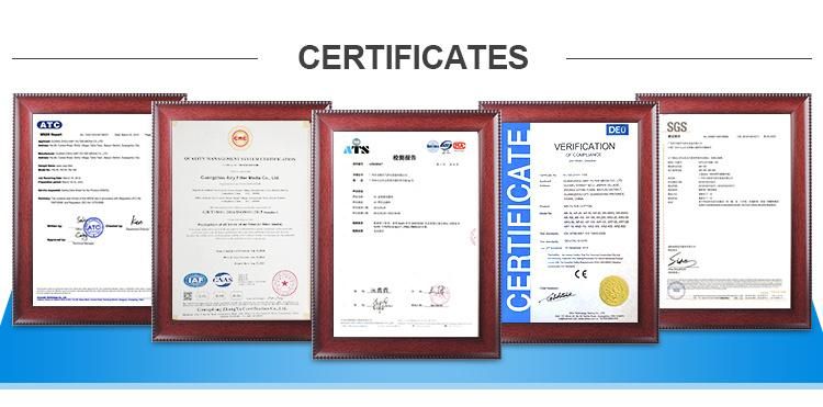 HEPA Spray Booth Auto Air Filter with ISO9001: 2008 Authentication