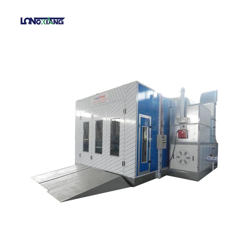 CE Approved Electric Heating Diesel Heating System Car Baking Booth Spray Paint Booth