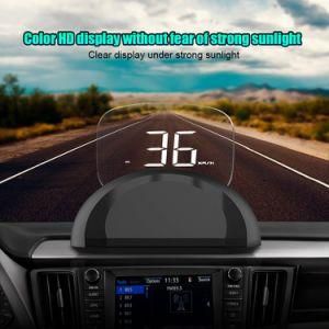 C700s OBD GPS Head up Display HD LED Speed Meter OBD Diagnostic Tool Car Hud with Transparent Mirror