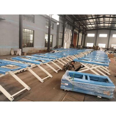 2 Cylinder Hydraulic Portable Scissor Car Lift with CE