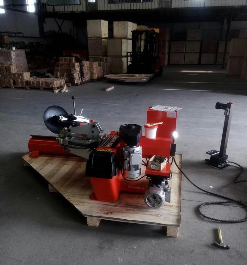 Semi Automatic Truck Tyre Repair Equipment for Tire Changer