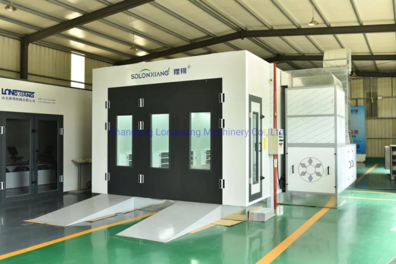 CE Full-Down Draft Car Spray Paint Booth with Moveble Infrared Light
