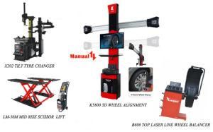 Large Discount Garage Equipment Mix of 3D Wheel Alignment