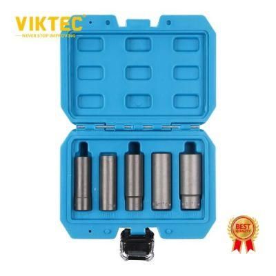 Viktec CE 5PCS 3/8&quot; Dr Deep Damaged Nut/Bolt Remover