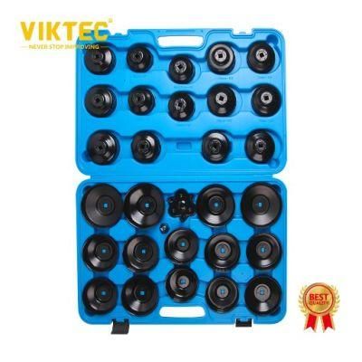 CE Viktec High Quality 30PC Cup Type Oil Filter Wrench Set (VT01036)