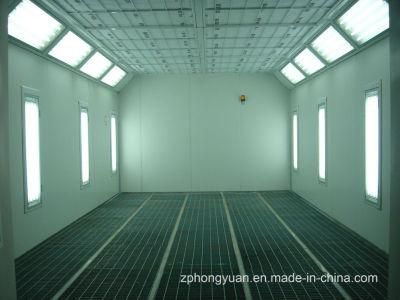 Auto Paint Spray Booth with Italy Gas Burner or Diesel Burner or Waste-Oil Burner