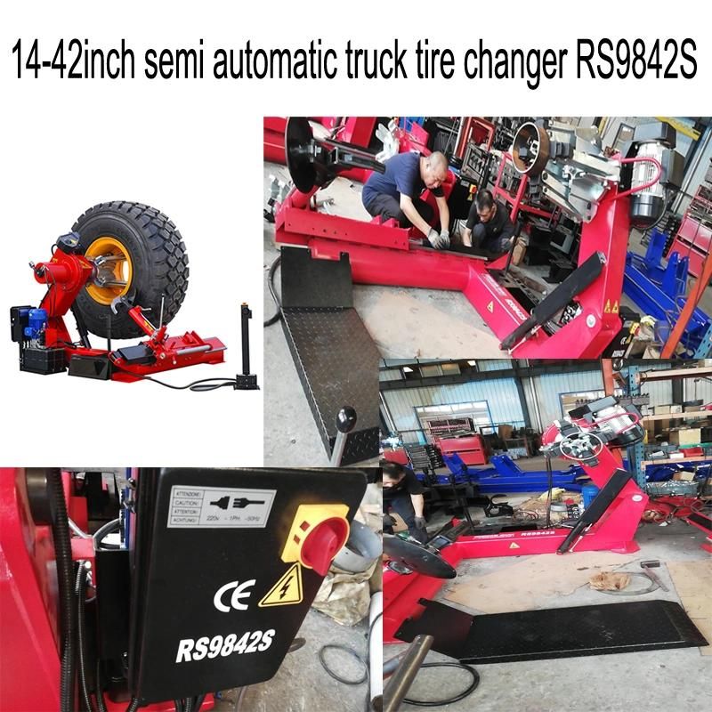 Semi Automatic 42inch Truck Tire Installation Equipment