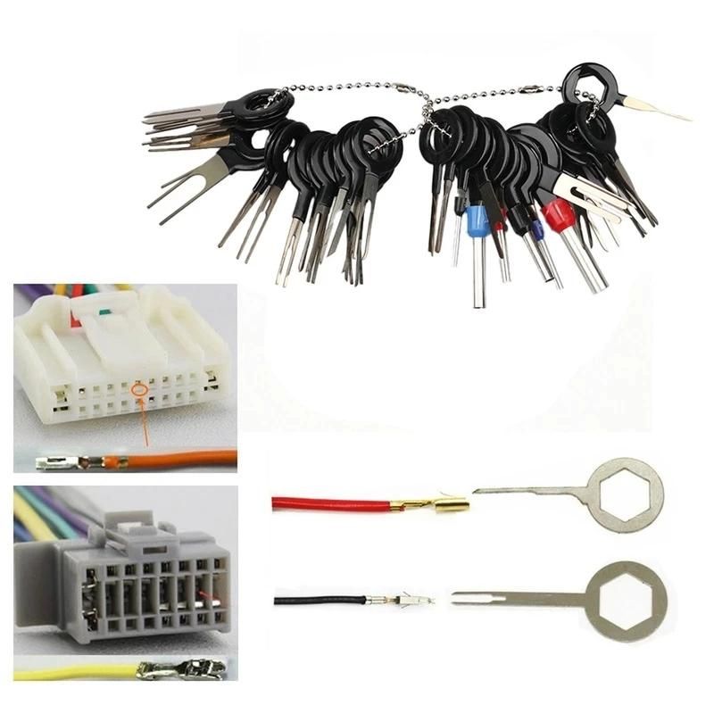 3 / 11 / 18 / 21 / 26 / 36PCS Car Terminal Removal Electrical Wiring Crimp Connector Pin Extractor Kit Car Electrico Repair Hand Tools