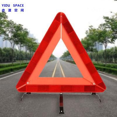 CE Certification Road Safety Red Emergency Reflective Foldable Auto Car Warning Triangle