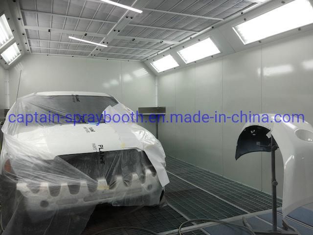 CE Certificated Car Spray Booth, Paint Booth Natural Gas Burner