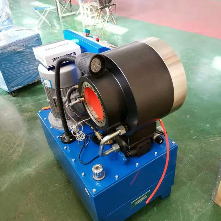 AA4c Automatic High Pressure Hydraulic Pipe Rubber Hose Crimping Machine Hose Pressing Machine