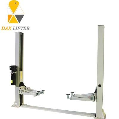 China Daxlifter Brand 3.5t 4t 4.5t 1750m Strong Structure Floor Plate Two Post Car Lift