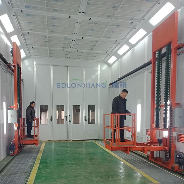 Industrial Spray Booth Big Paint Booth Spray Baking Oven with Diesel Heating for Sale