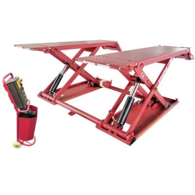 Car Scissor Lift Table 2.5 T Capacity U-Z30m Mobile MID-Rise Scissor Lift for Garage Equipment