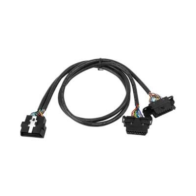 OBD2 Male to Female Y Cable Extension Cable