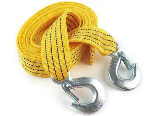 Emergency Metal Hook Car Tow Rope/Car Tow Strap