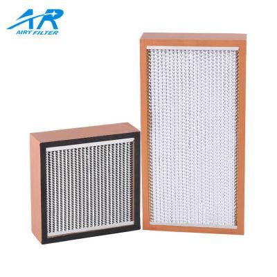 Hot-Selling Aluminum Frame Air Pleat HEPA Filter with Factory Price