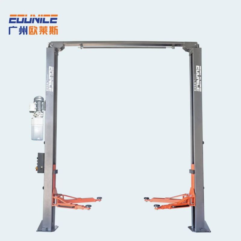 4.2 Ton Clear Floor Electric Release Two Post Lift Electric Hoist for Automobile Garage Repair Auto Lift