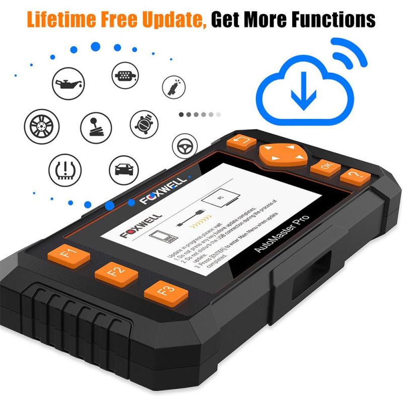 Foxwell Nt634 OBD2 Automotive Scanner 4 System Diagnosis DPF Injector TPMS Epb BRT Oil Reset Service OBD 2 Car Diagnostic Tool