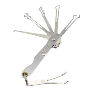 Goso Locksmith Tools for Fold Pick Tool Padlock Tool Lock Pick Tools